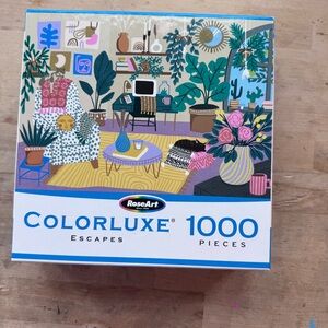 RoseArt ColorLuxe Welcome Home 1000 Piece Puzzle boho